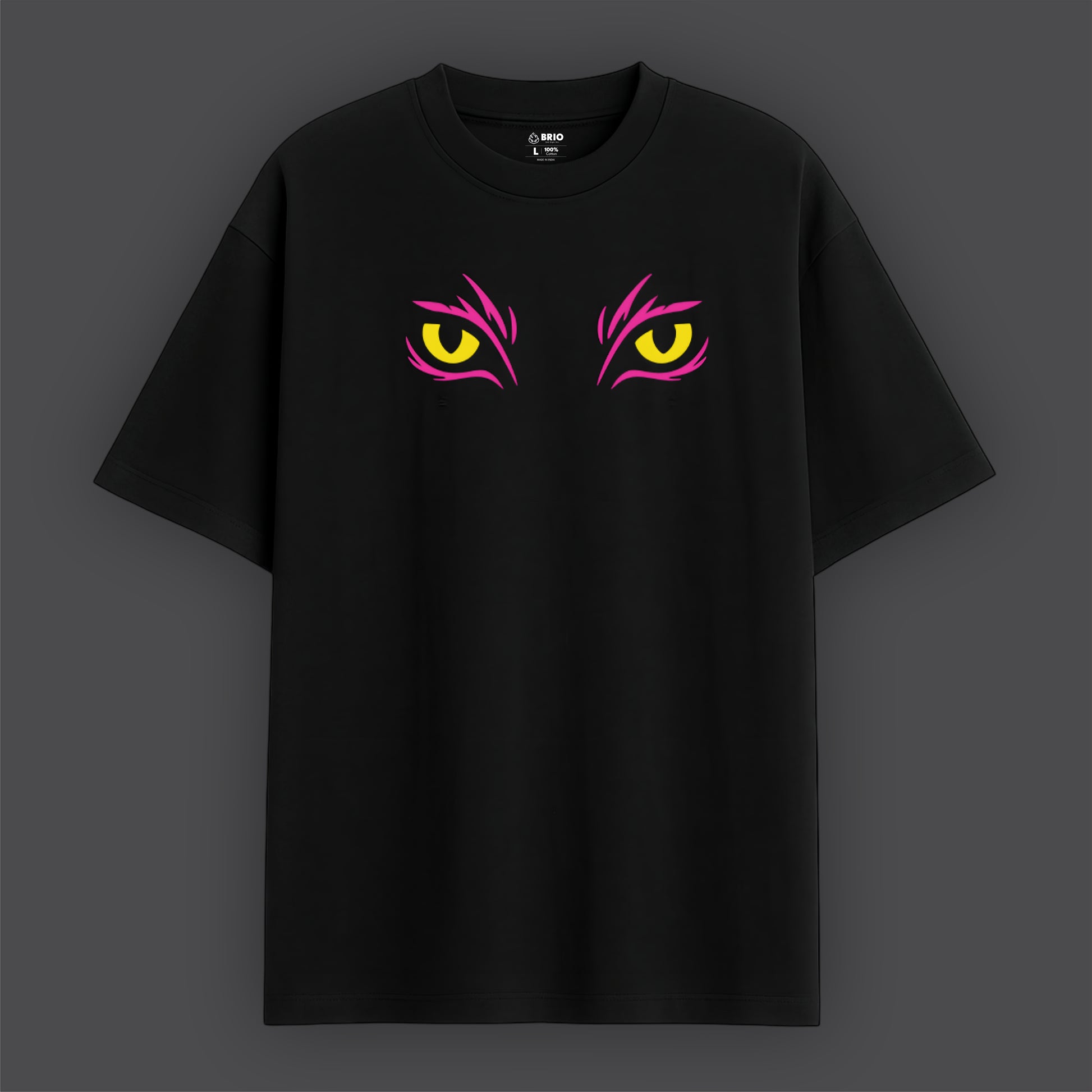 The eye of the jungle-oversized tee