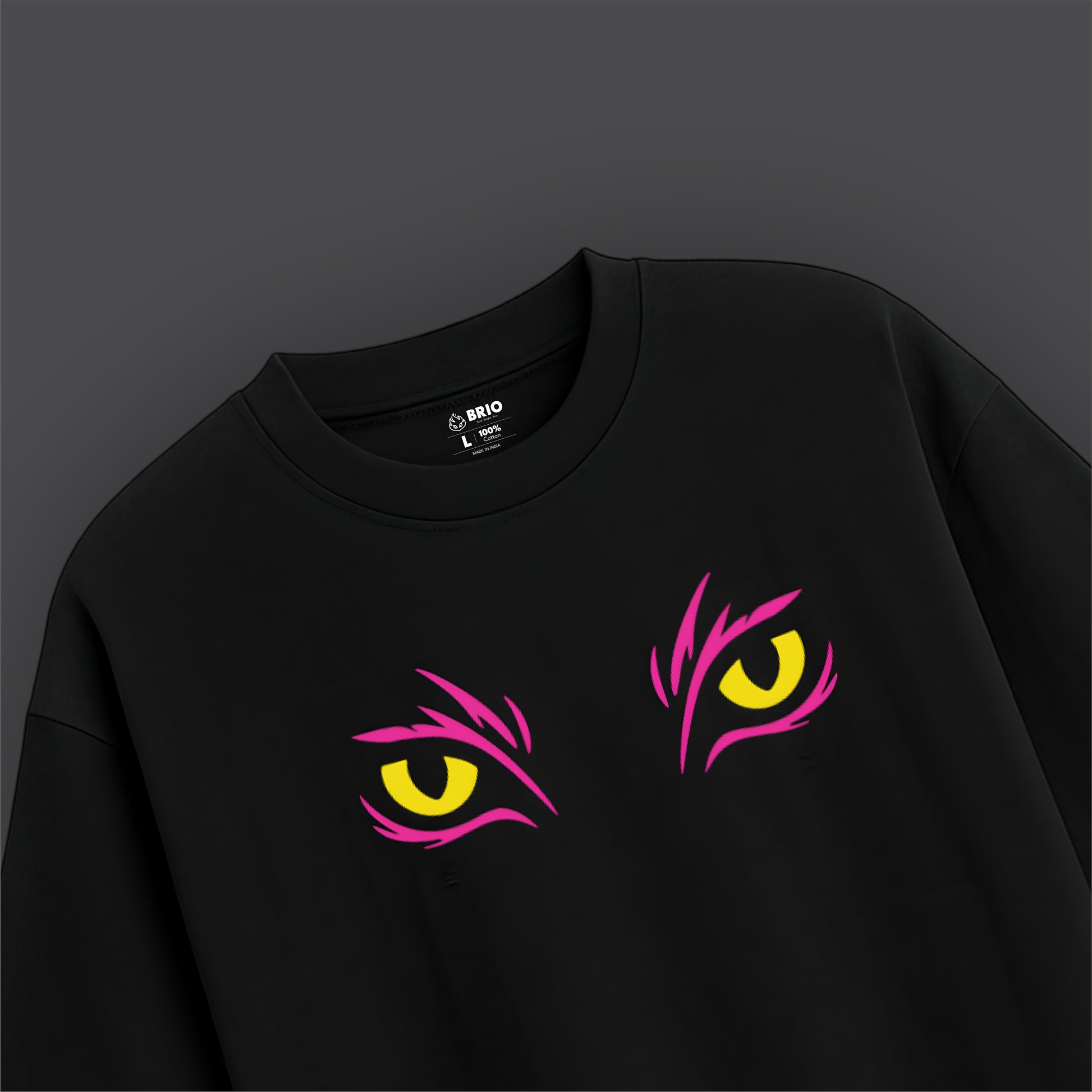The eye of the jungle-oversized tee