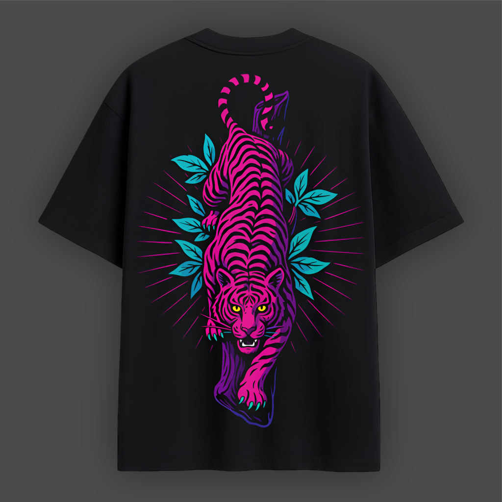 The eye of the jungle-oversized tee